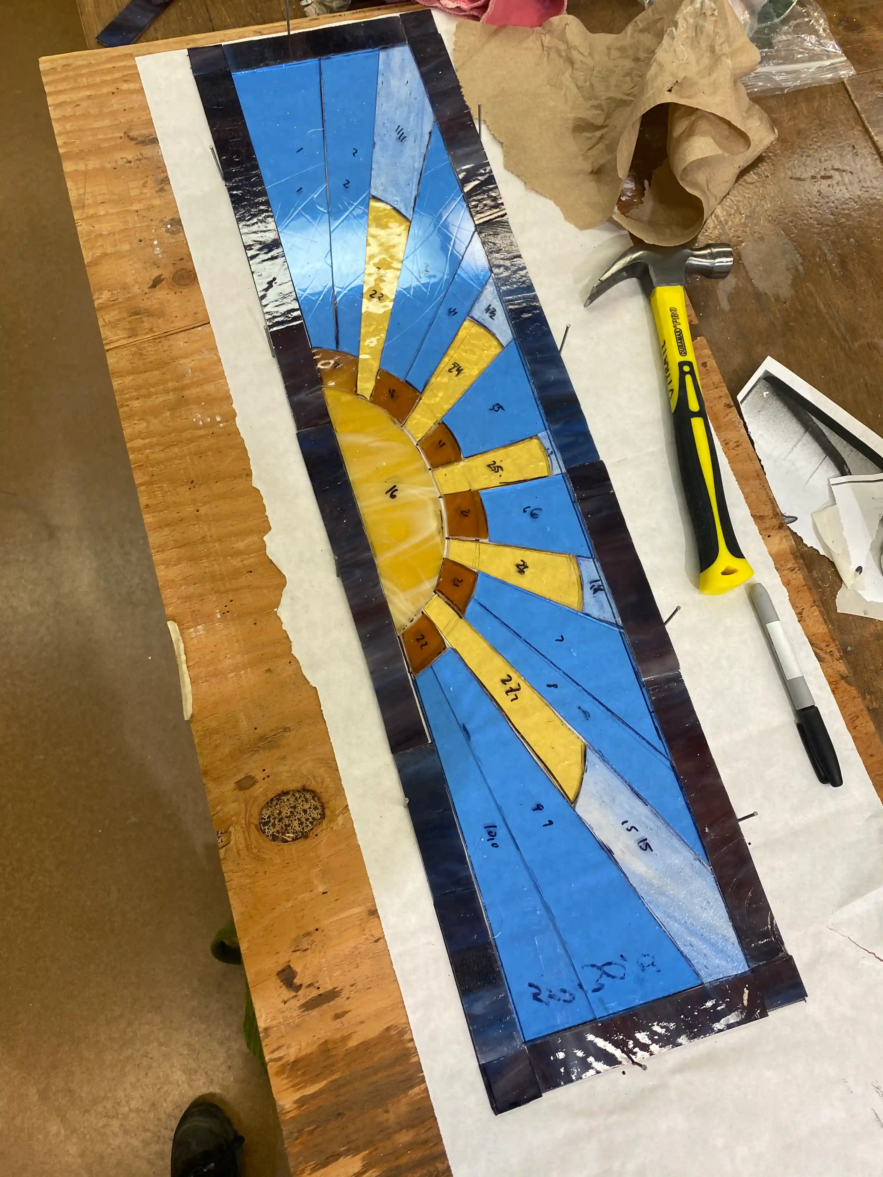 Stained glass