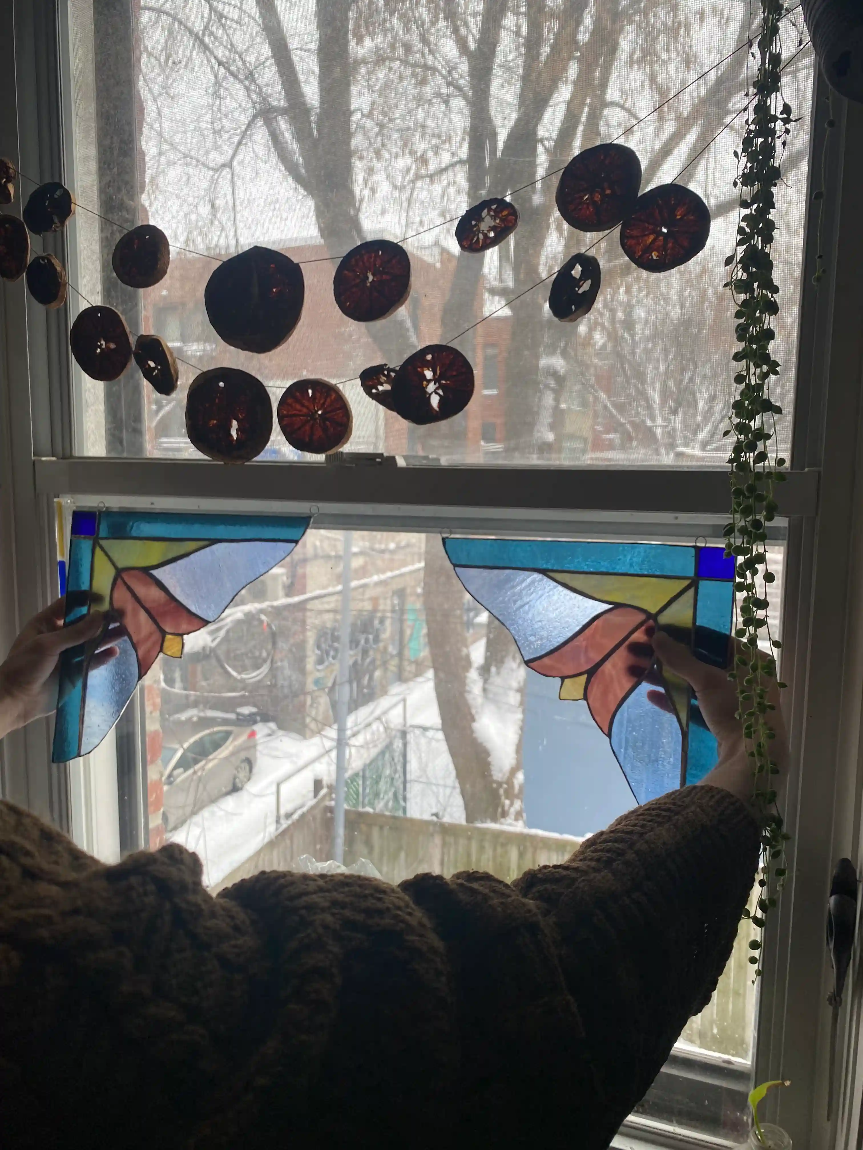 Stained glass